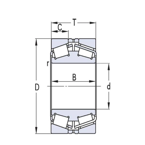 Double Row Taper Roller Bearings