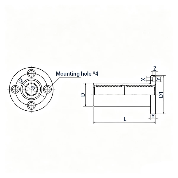 Flange LMF Series