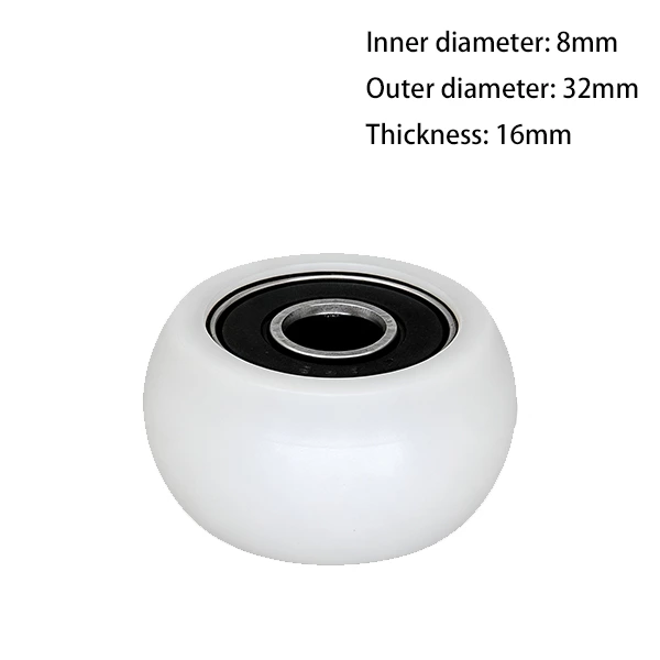 608RS O Type Plastic Roller Pulley d8*D32*16mm