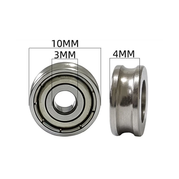 623ZZ Metal Pulley d3*D10*4