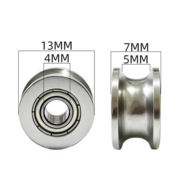 624ZZ Metal Pulley d4*13*7