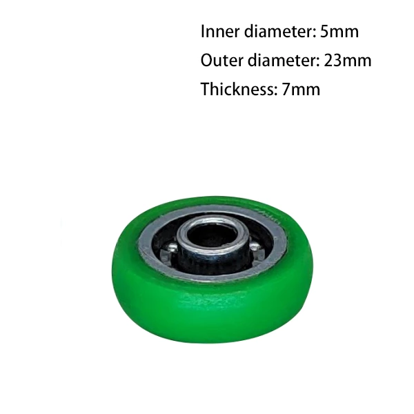 625zz O Type Plastic Roller Pulley d5*D23*7mm