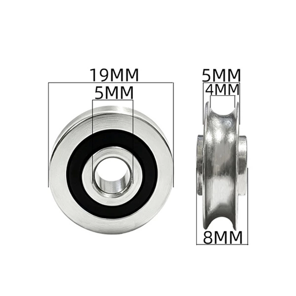635RS Metal Pulley d5*D19*8