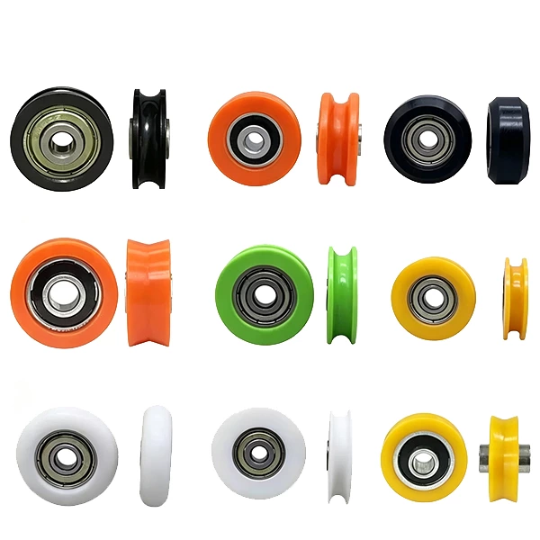 U Type Plastic Roller Pulley