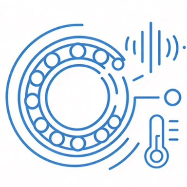 Low friction, low noise & good thermal stability
